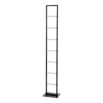 Ivan 59.3" Minimalist Modern Iron Ladder Dimmable Integrated LED Floor Lamp - JONATHAN Y